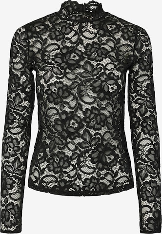 YAS Shirt 'YASLACEY' in Black: front