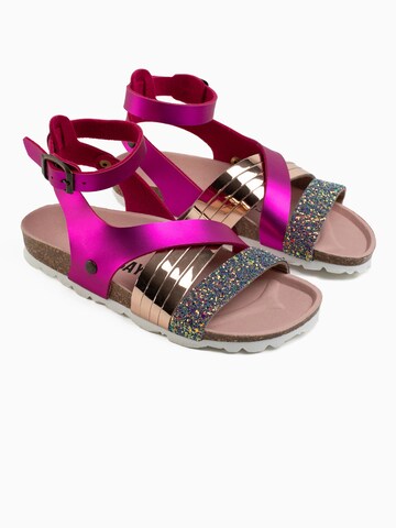 Bayton Sandal 'Fadette' in Pink