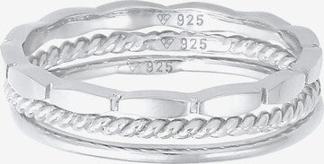 ELLI Ring 'Geo' in Zilver