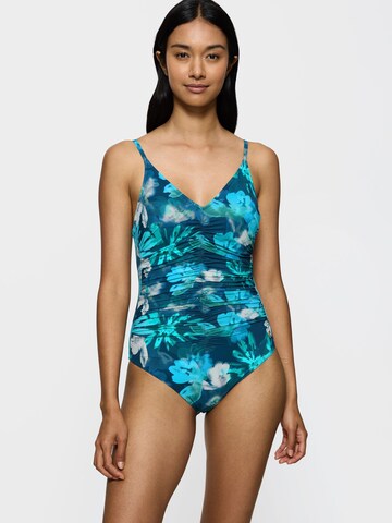 Maillot de bain ' Summer Fleur ' TRIUMPH en bleu : devant