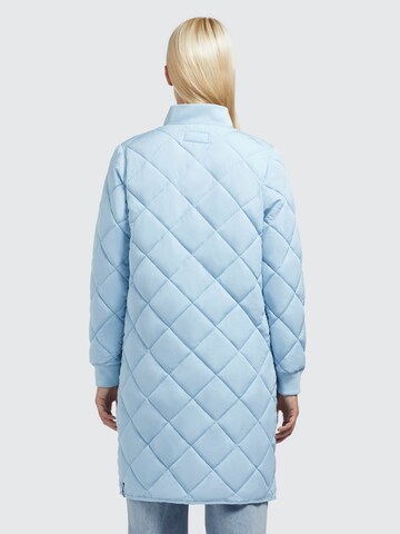 khujo Between-Seasons Coat in Blue