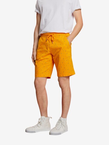 ESPRIT Regular Broek in Oranje