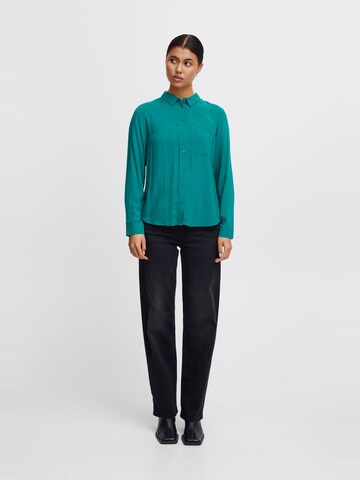 ICHI - Blusa 'MAIN' en verde