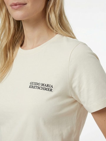 Tricou 'Teena' de la Guido Maria Kretschmer Women pe alb