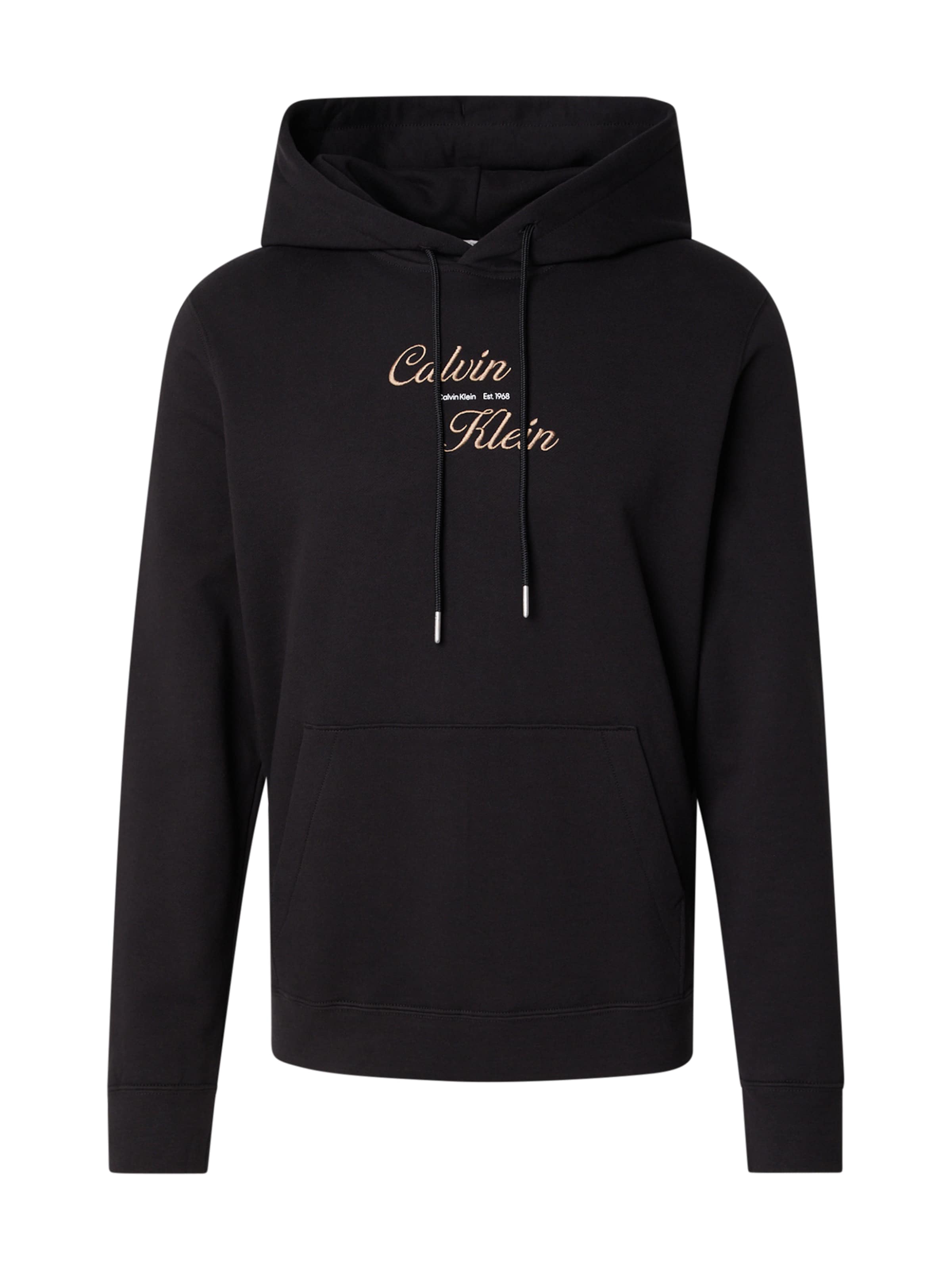 Calvin Klein Jeans Μπλούζα φούτερ σε μαύρο: μπροστά