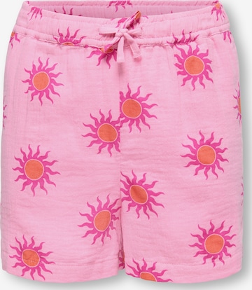 ONLY GIRLS - regular Pantalón 'KOGTHYRA' en rosa: frente