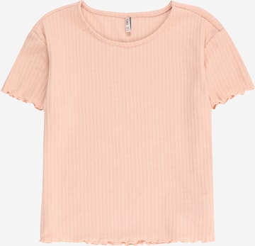T-Shirt 'Nella' KIDS ONLY en rose : devant