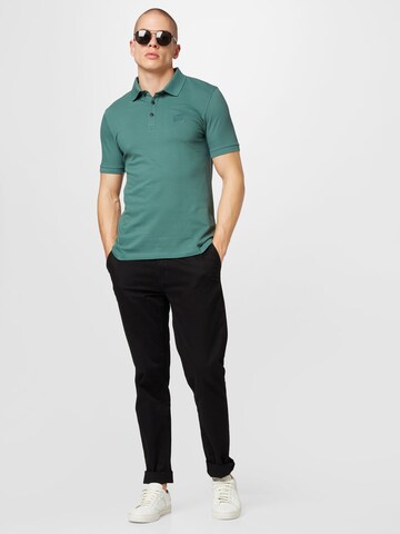 BOSS Orange - Camisa 'Passenger' em verde