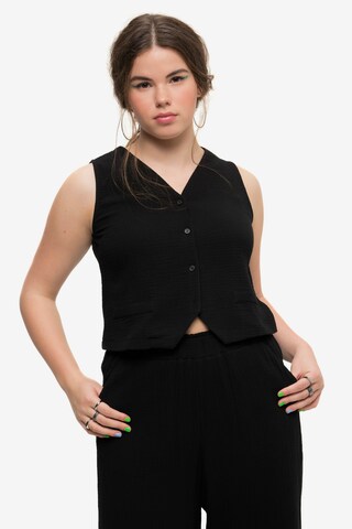 Studio Untold Suit Vest in Black: front