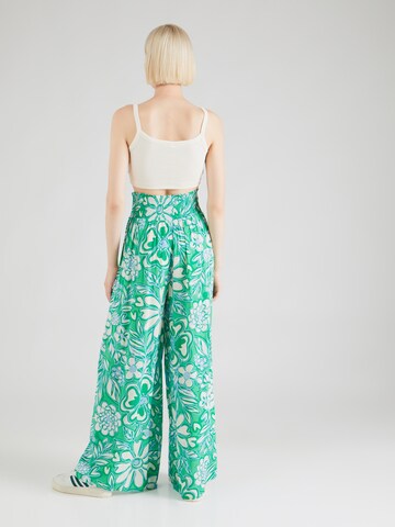 Wide Leg Pantalon 'Palapa' Fabienne Chapot en vert