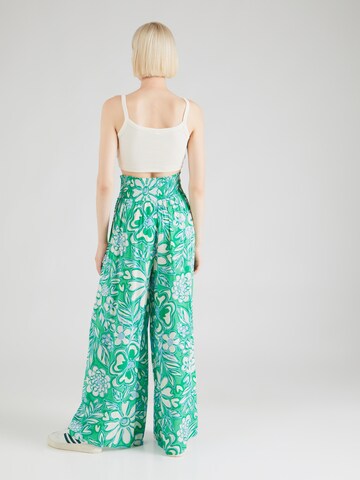 Fabienne Chapot Wide leg Pants 'Palapa' in Green