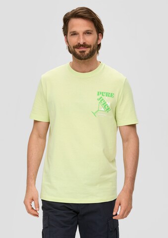 s.Oliver Shirt in Groen: voorkant