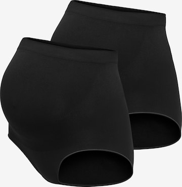 Only Maternity Slip 'OLMHope' in Black: front