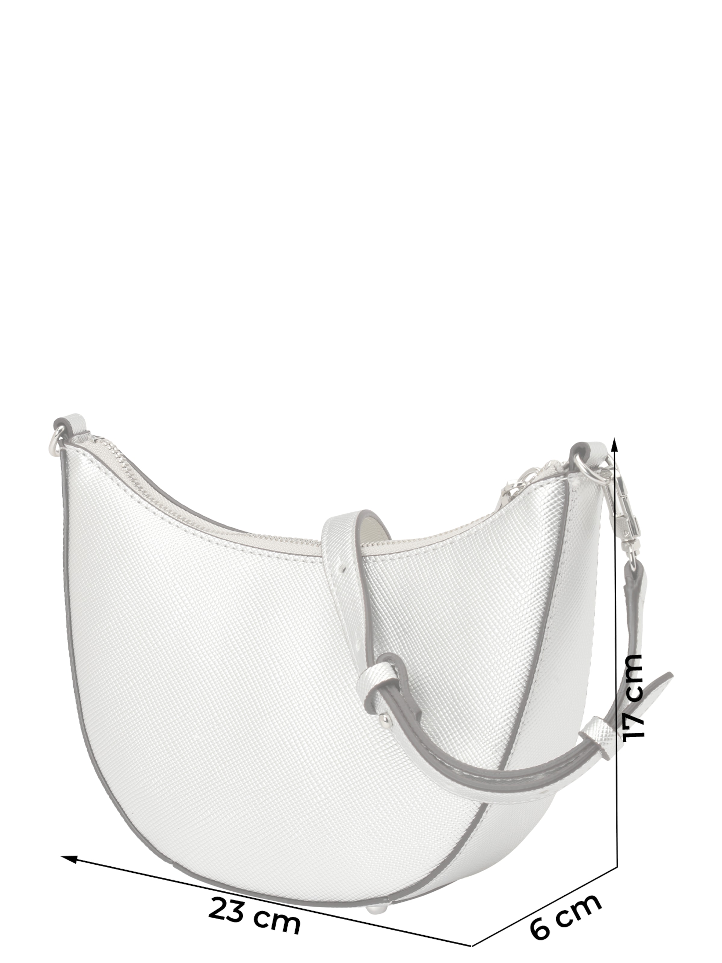 Borsa a spalla 'Fedana' di GUESS in argento