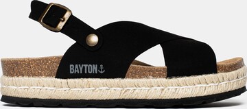 Sandalo 'Leida' di Bayton in nero