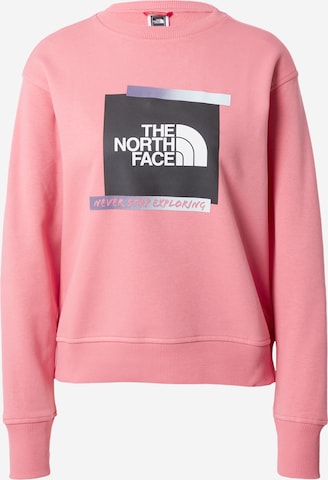 THE NORTH FACE Mikina – pink: přední strana