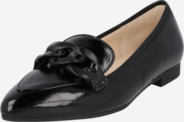 GABORSlip On cipele - crna boja: prednji dio