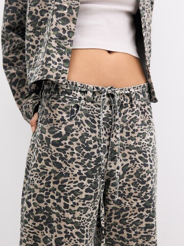 Baggy Jean Pull&Bear en marron