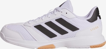 Chaussure de sport 'Ligra 8' ADIDAS PERFORMANCE en blanc : devant