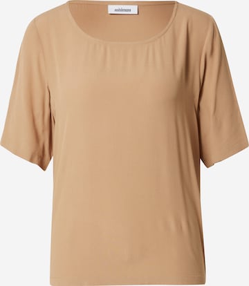 Camicia da donna 'ELVIRE' di minimum in beige: frontale