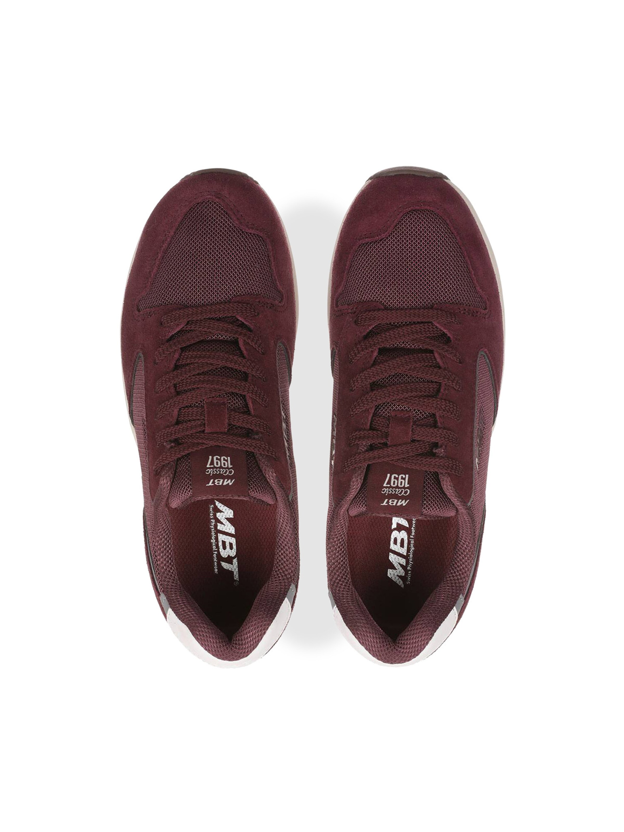MBT Slip on boty ' MBT-1997 CLASSIC II ' – červená: vrchní strana