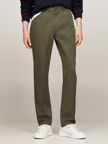 Regular Jean 'Denton' TOMMY HILFIGER en vert : devant