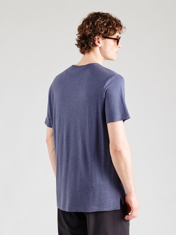 T-Shirt 'P-Tessler' BOSS Black en bleu : derrière