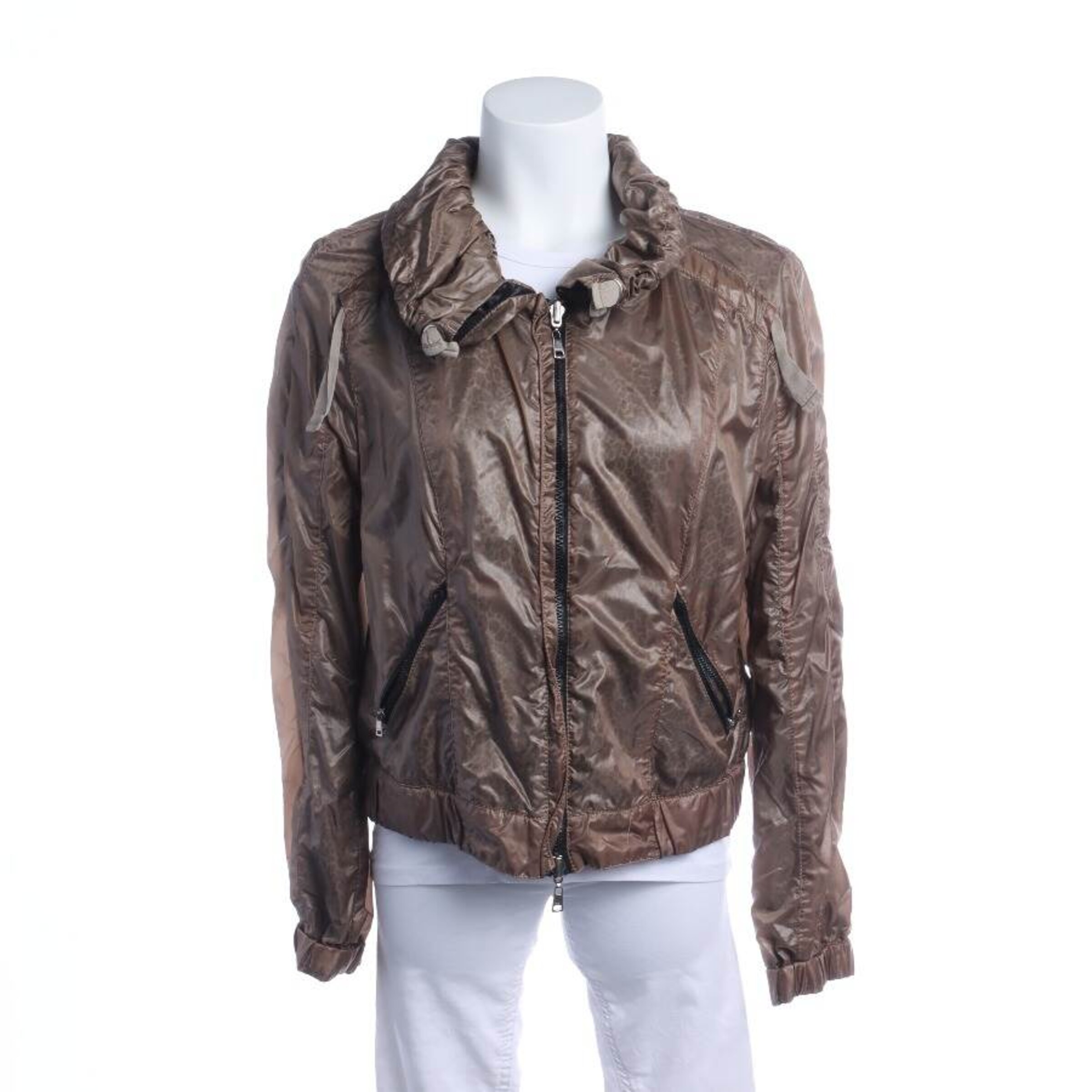 Marc Cain Jacket & Coat in M in Brown: front