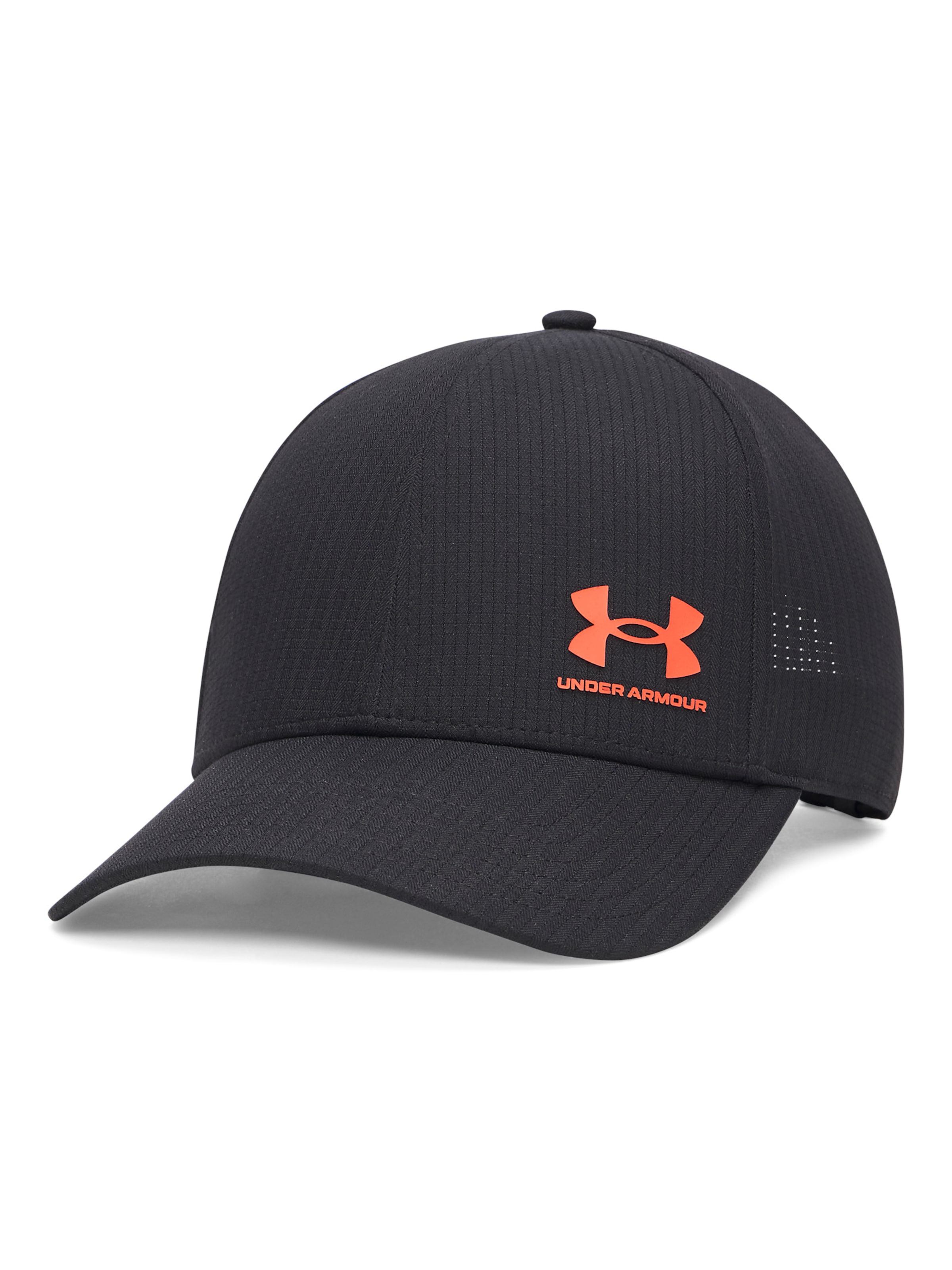 UNDER ARMOUR Athletic Cap 'AV Low ' in Orange / Black, Item view