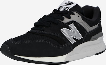 new balance حذاء رياضي بلا رقبة '997' بلون أسود: الأمام