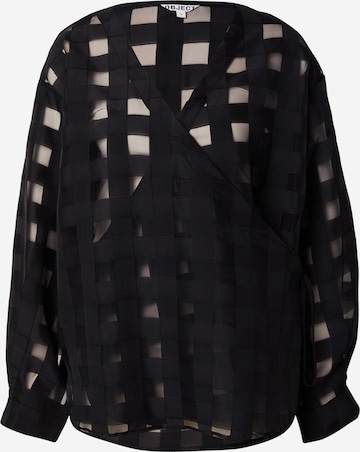 OBJECTBluza 'OBJELMA' - crna boja: prednji dio