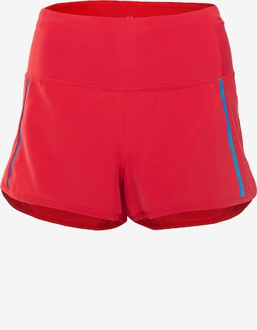 Spyder Regular Sportshorts in Rot: predná strana