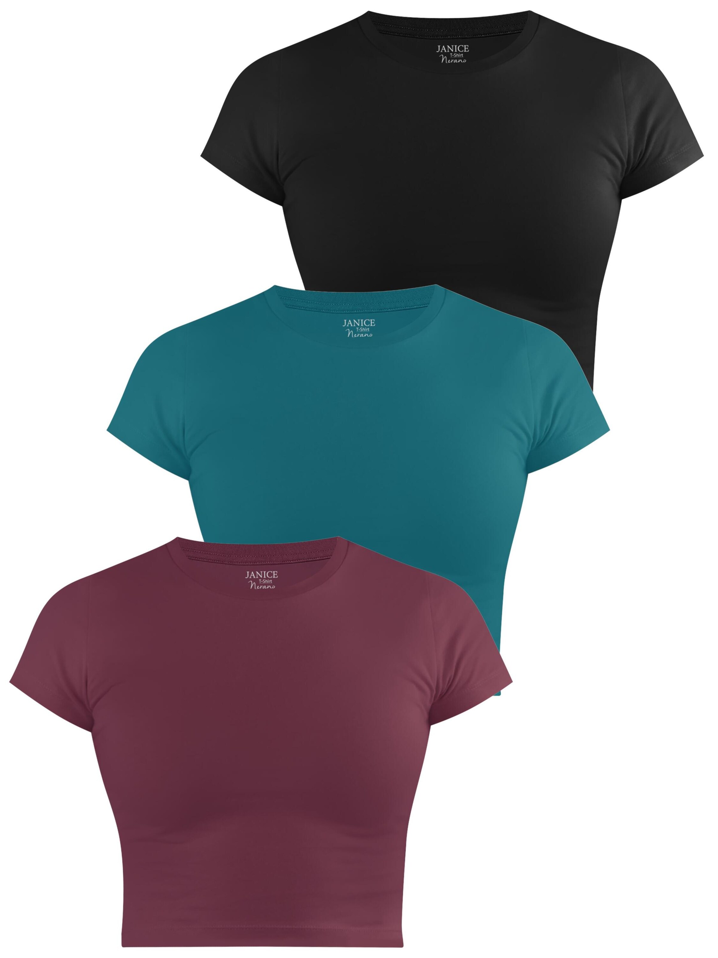 Janice Shirt 'Nerano' in Gemengde kleuren: voorkant