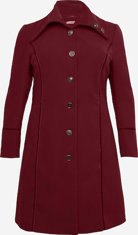 SHEEGO Ανοιξιάτικο και φθινοπωρινό παλτό σε κόκκινο: μπροστά