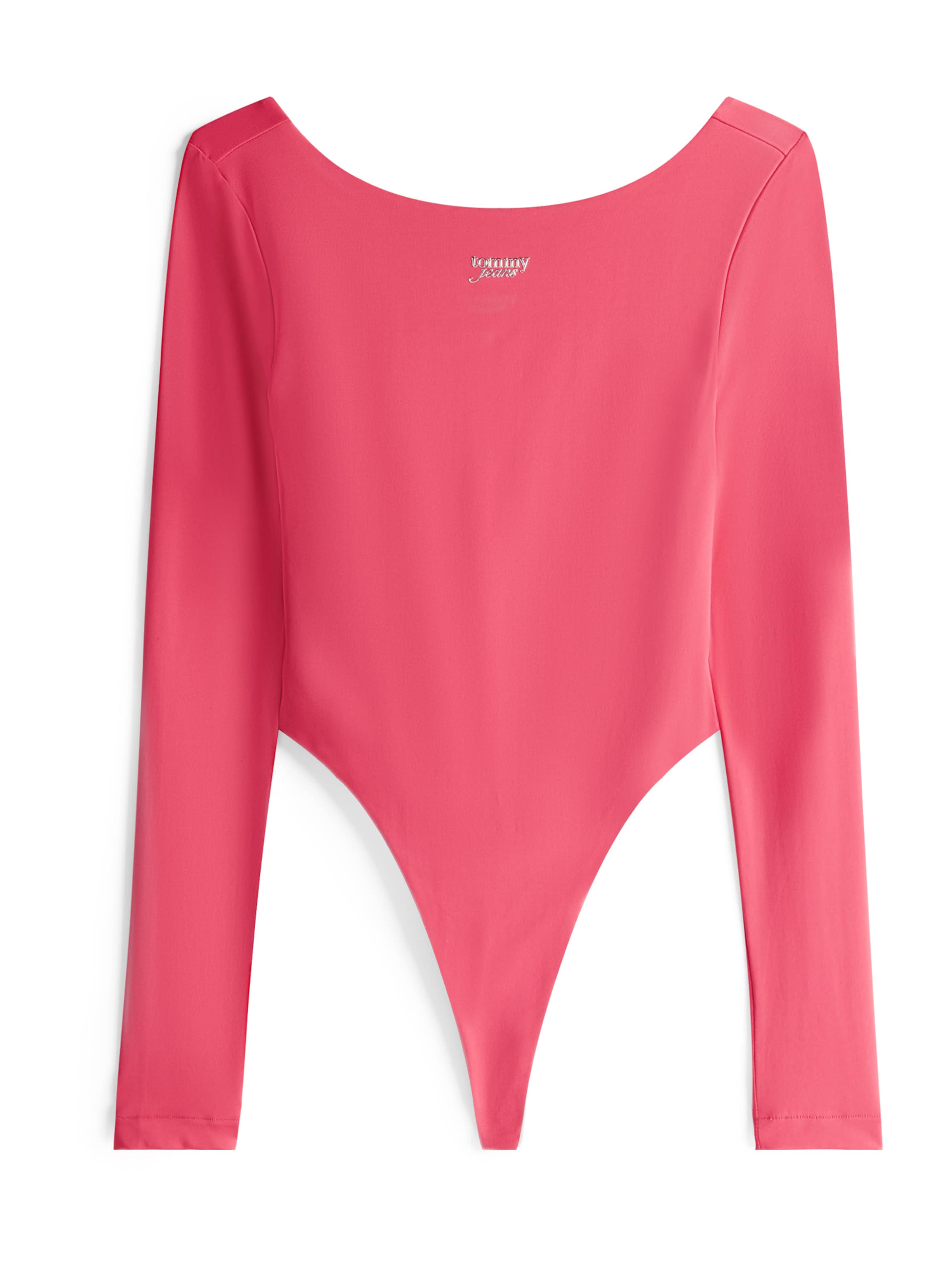 Tommy Jeans Koszula body w kolorze czerwony: przód