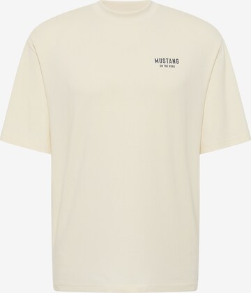 MUSTANG Shirt in Beige: predná strana