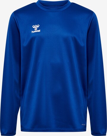 Hummel Athletic Sweatshirt in Blue: front