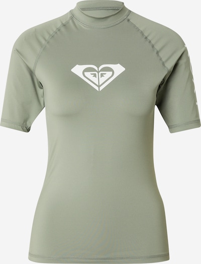 ROXY Performance shirt 'WHOLE HEARTED' in Green / White, Item view