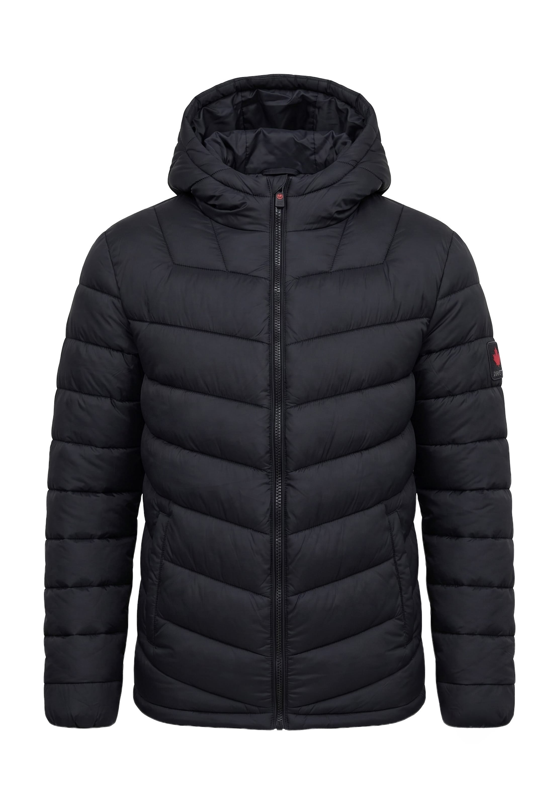 Zavetti Canada Winter jacket 'Vanderetti' in Black: front