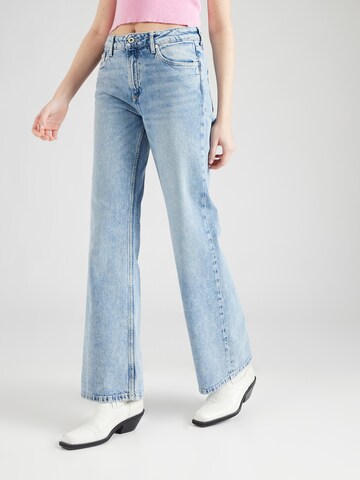 QS Wide leg Jeans 'Catie' in Blauw: voorkant