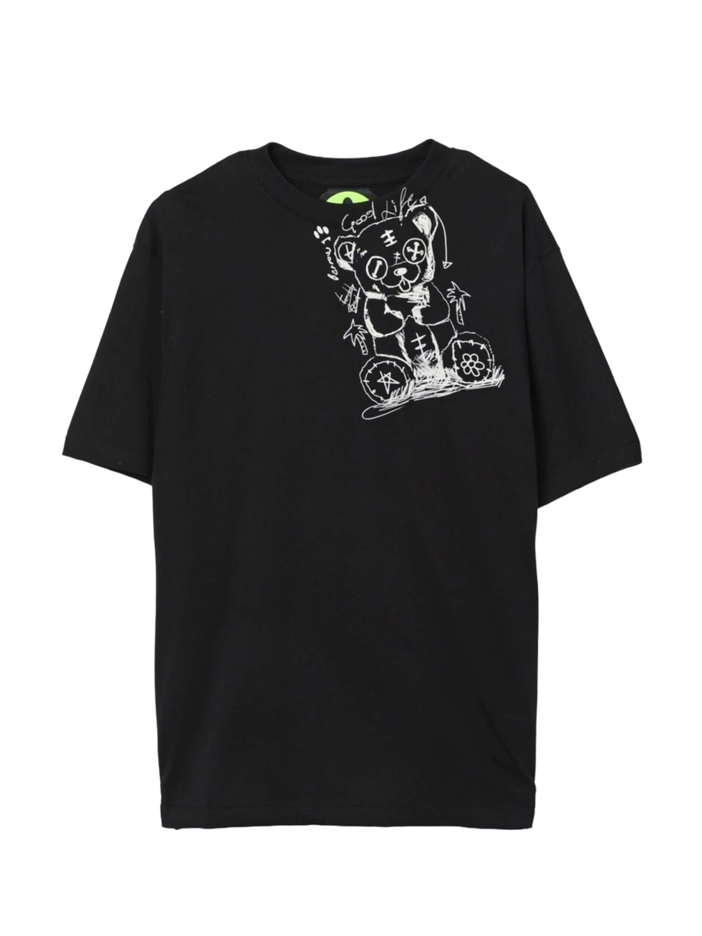 BARROW Shirt 'T-shirt nera per bambino' in Black: front