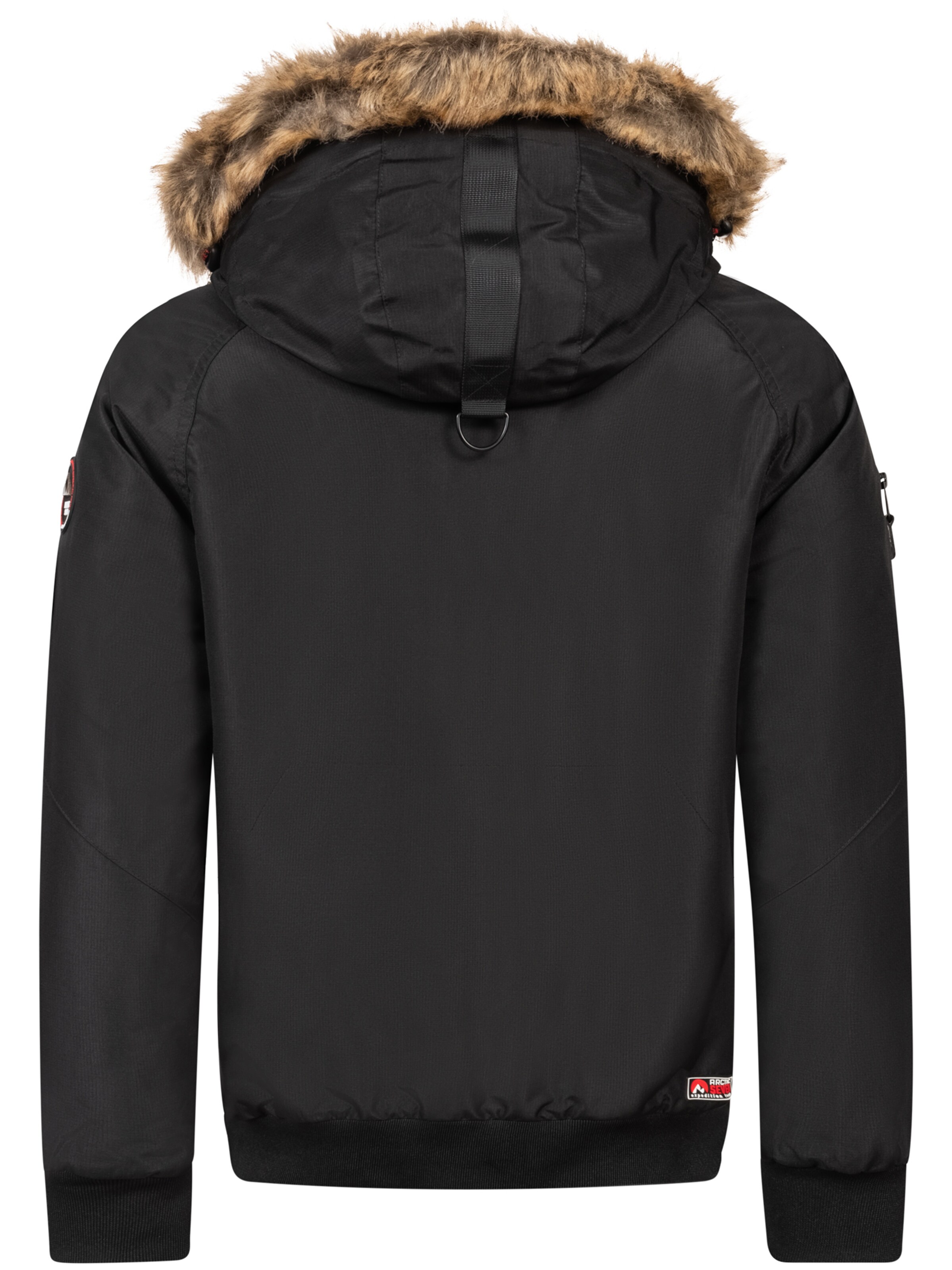 Arctic Seven Winter jacket 'Arthuro' in Black