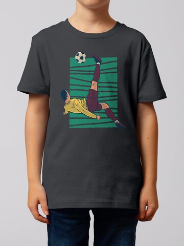 T-Shirt 'Fußball' watabout.kids en gris : devant