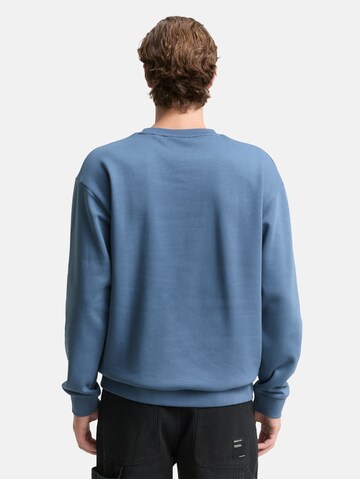 TOM TAILOR DENIM Sweatshirt in Blue