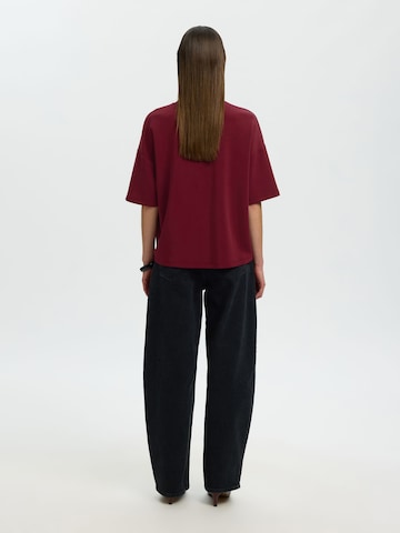 SELECTED Shirt 'SLFTenny' in Rood