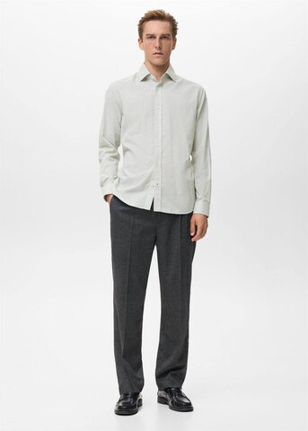 MANGO MAN Regular fit Button Up Shirt 'veirat' in Green