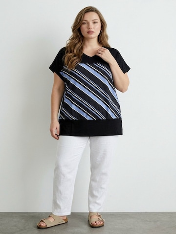 Stil Diva Shirt in Zwart