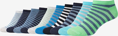 camano Socks 'ca-soft' in Blue / Green, Item view
