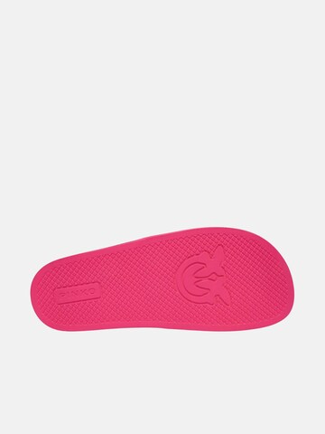 Pantoufle 'PINKO DILLY 01 SLIPPER RUBBERIZED Scarpe' PINKO en rose
