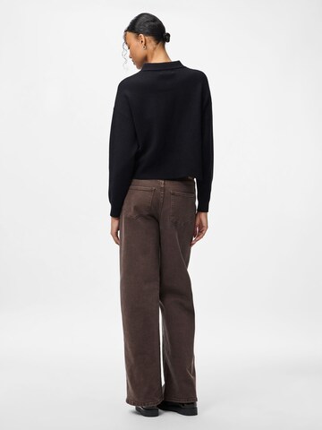 PIECES Pullover i sort